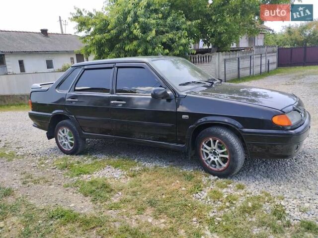 ВАЗ 2115 Самара 2008 у Івано-Франківську на Automoto.ua Чорний ВАЗ 2115 Самара, об'ємом двигуна 1.6 л та пробігом 250 тис. км за 1650 $, фото 5 на Automoto.ua