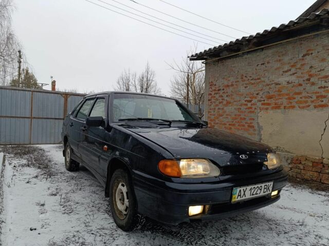 Чорний ВАЗ 2115 Самара, об'ємом двигуна 1.6 л та пробігом 227 тис. км за 1100 $, фото 3 на Automoto.ua