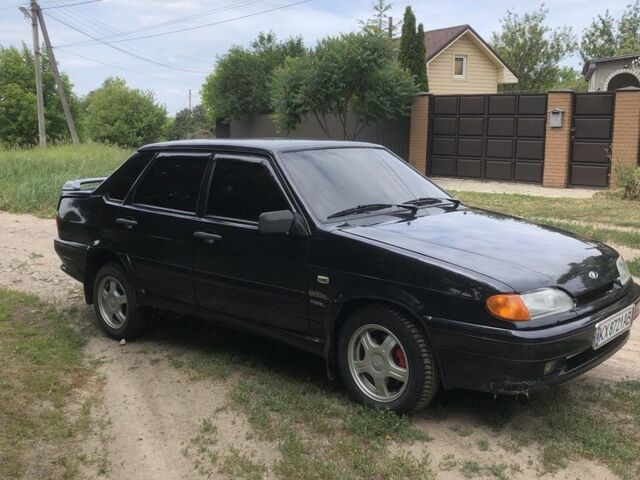 Черный ВАЗ 2115 Самара, объемом двигателя 1.6 л и пробегом 225 тыс. км за 2550 $, фото 2 на Automoto.ua