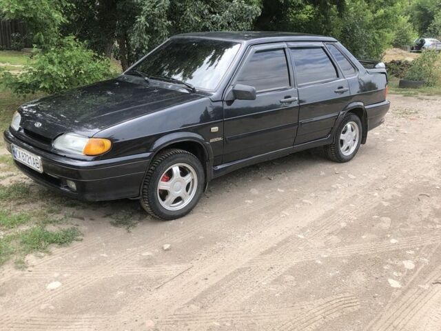 Черный ВАЗ 2115 Самара, объемом двигателя 1.6 л и пробегом 225 тыс. км за 2550 $, фото 3 на Automoto.ua