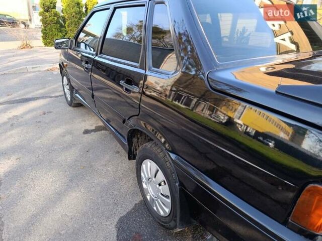 Чорний ВАЗ 2115 Самара, об'ємом двигуна 1.6 л та пробігом 94 тис. км за 3750 $, фото 4 на Automoto.ua