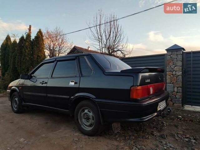 Черный ВАЗ 2115 Самара, объемом двигателя 1.6 л и пробегом 188 тыс. км за 2500 $, фото 2 на Automoto.ua