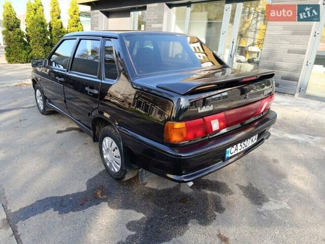 Чорний ВАЗ 2115 Самара, об'ємом двигуна 1.6 л та пробігом 94 тис. км за 3750 $, фото 5 на Automoto.ua