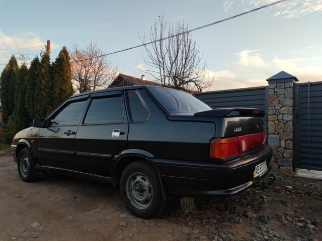 Черный ВАЗ 2115 Самара, объемом двигателя 1.6 л и пробегом 188 тыс. км за 2500 $, фото 3 на Automoto.ua