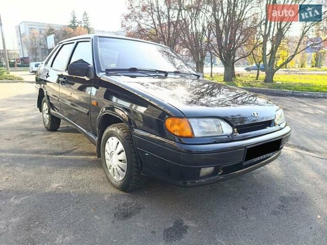 Чорний ВАЗ 2115 Самара, об'ємом двигуна 1.6 л та пробігом 94 тис. км за 3750 $, фото 8 на Automoto.ua