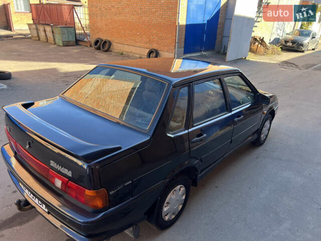 Чорний ВАЗ 2115 Самара, об'ємом двигуна 1.6 л та пробігом 83 тис. км за 2100 $, фото 8 на Automoto.ua