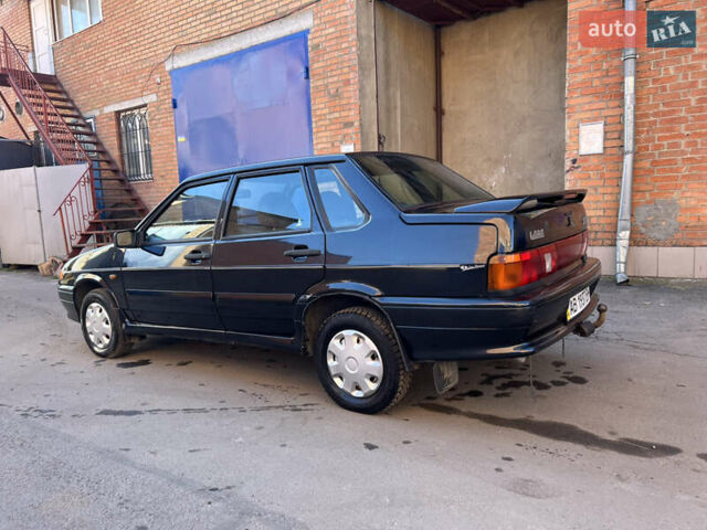 Чорний ВАЗ 2115 Самара, об'ємом двигуна 1.6 л та пробігом 83 тис. км за 2100 $, фото 5 на Automoto.ua