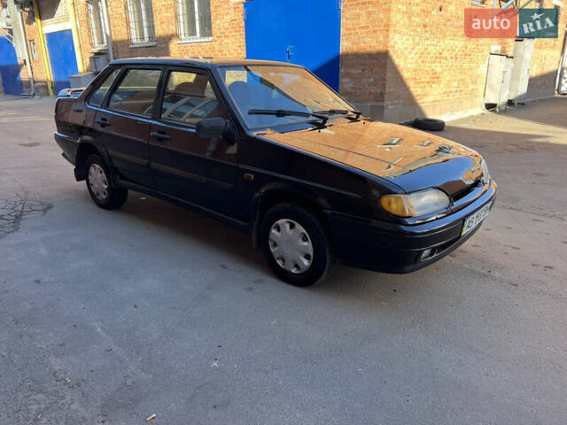 Чорний ВАЗ 2115 Самара, об'ємом двигуна 1.6 л та пробігом 83 тис. км за 2100 $, фото 2 на Automoto.ua