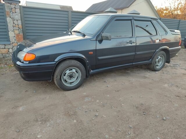 Черный ВАЗ 2115 Самара, объемом двигателя 1.6 л и пробегом 188 тыс. км за 2500 $, фото 2 на Automoto.ua