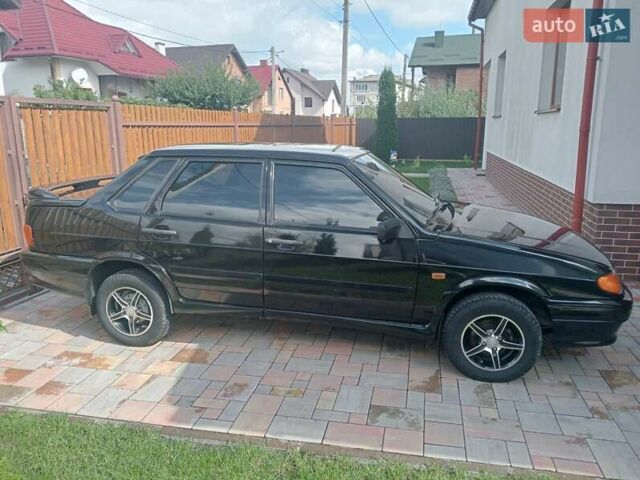 Чорний ВАЗ 2115 Самара, об'ємом двигуна 1.6 л та пробігом 132 тис. км за 3000 $, фото 2 на Automoto.ua