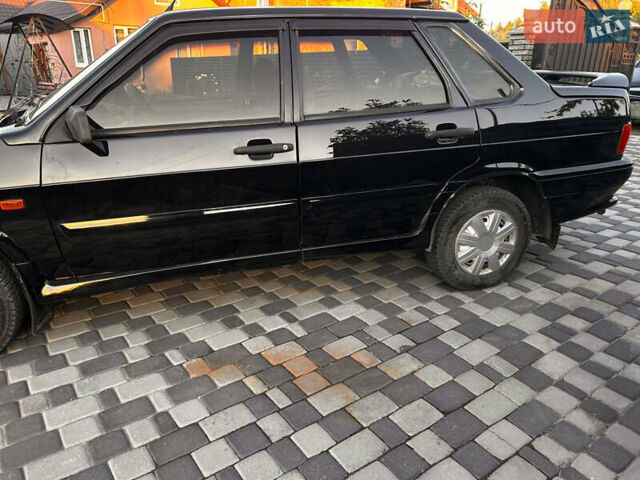 Черный ВАЗ 2115 Самара, объемом двигателя 1.6 л и пробегом 188 тыс. км за 3766 $, фото 3 на Automoto.ua