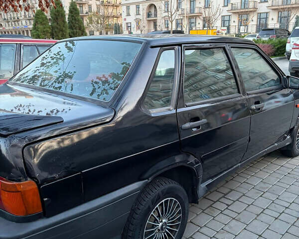 Чорний ВАЗ 2115 Самара, об'ємом двигуна 1.6 л та пробігом 235 тис. км за 1600 $, фото 4 на Automoto.ua