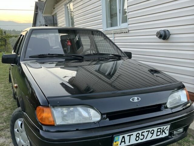 Черный ВАЗ 2115 Самара, объемом двигателя 1.6 л и пробегом 175 тыс. км за 1600 $, фото 5 на Automoto.ua