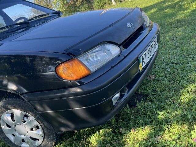 Черный ВАЗ 2115 Самара, объемом двигателя 1.6 л и пробегом 175 тыс. км за 1600 $, фото 1 на Automoto.ua