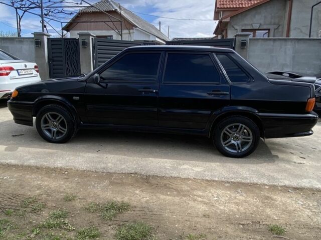 Черный ВАЗ 2115 Самара, объемом двигателя 1.6 л и пробегом 52 тыс. км за 3000 $, фото 1 на Automoto.ua