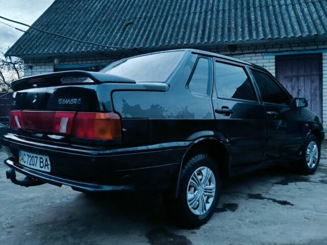 Черный ВАЗ 2115 Самара, объемом двигателя 0 л и пробегом 265 тыс. км за 2650 $, фото 2 на Automoto.ua
