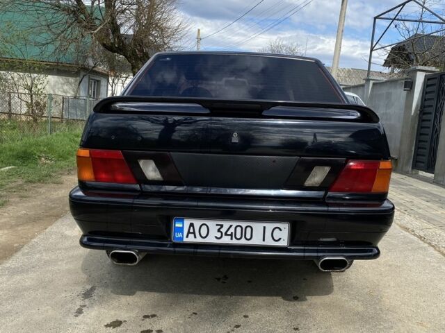 Черный ВАЗ 2115 Самара, объемом двигателя 1.6 л и пробегом 52 тыс. км за 3000 $, фото 3 на Automoto.ua