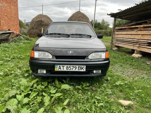 Черный ВАЗ 2115 Самара, объемом двигателя 1.6 л и пробегом 175 тыс. км за 1600 $, фото 3 на Automoto.ua