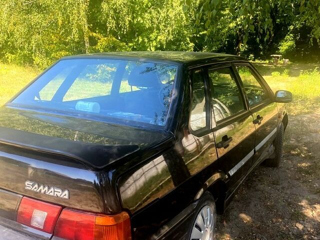 Черный ВАЗ 2115 Самара, объемом двигателя 1.6 л и пробегом 230 тыс. км за 1750 $, фото 7 на Automoto.ua