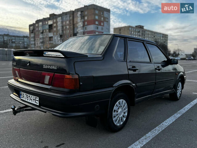 Черный ВАЗ 2115 Самара, объемом двигателя 1.6 л и пробегом 135 тыс. км за 1850 $, фото 4 на Automoto.ua