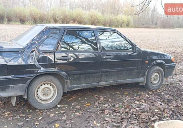 Чорний ВАЗ 2115 Самара, об'ємом двигуна 1.6 л та пробігом 20 тис. км за 800 $, фото 4 на Automoto.ua