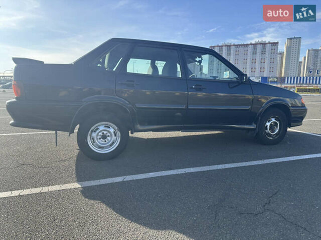 Чорний ВАЗ 2115 Самара, об'ємом двигуна 1.6 л та пробігом 153 тис. км за 2300 $, фото 1 на Automoto.ua