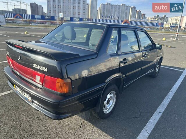 Чорний ВАЗ 2115 Самара, об'ємом двигуна 1.6 л та пробігом 153 тис. км за 2300 $, фото 3 на Automoto.ua