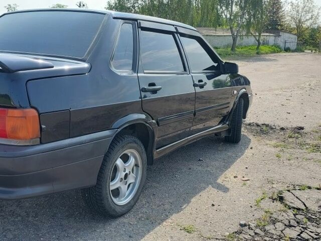 Черный ВАЗ 2115 Самара, объемом двигателя 1.6 л и пробегом 190 тыс. км за 2250 $, фото 2 на Automoto.ua