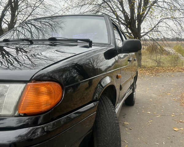 Черный ВАЗ 2115 Самара, объемом двигателя 1.6 л и пробегом 200 тыс. км за 2450 $, фото 2 на Automoto.ua