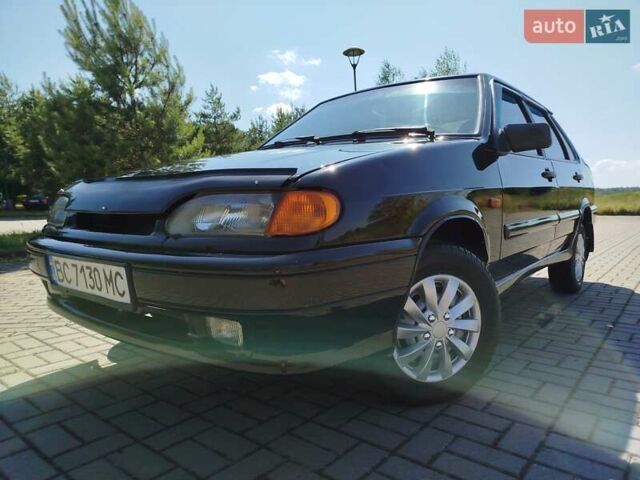 Черный ВАЗ 2115 Самара, объемом двигателя 1.6 л и пробегом 93 тыс. км за 3750 $, фото 2 на Automoto.ua