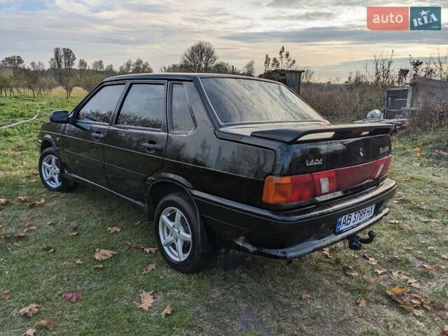 ВАЗ 2115 Самара 2011 в Новгород-Северском на Automoto.ua Черный ВАЗ 2115 Самара, объемом двигателя 1.5 л и пробегом 112 тыс. км за 3000 $, фото 6 на Automoto.ua