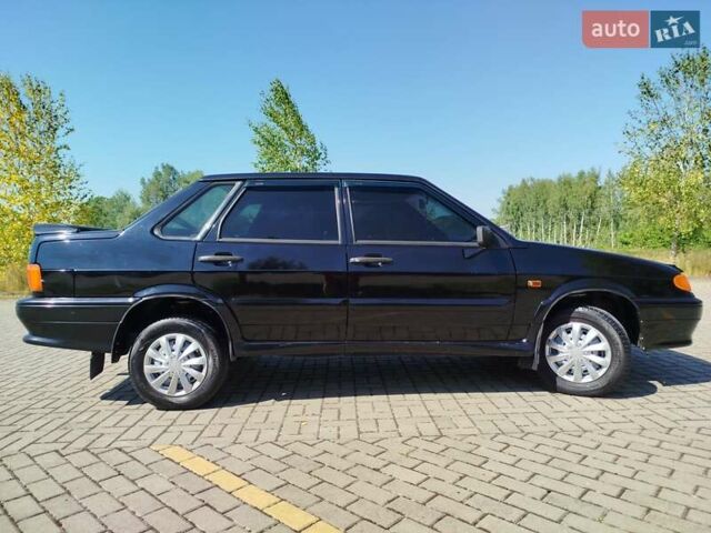 Черный ВАЗ 2115 Самара, объемом двигателя 1.6 л и пробегом 93 тыс. км за 3750 $, фото 14 на Automoto.ua