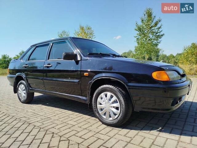 Черный ВАЗ 2115 Самара, объемом двигателя 1.6 л и пробегом 93 тыс. км за 3750 $, фото 10 на Automoto.ua