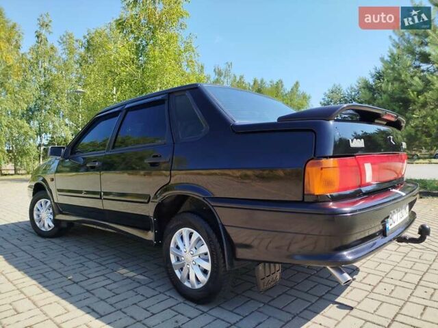 Черный ВАЗ 2115 Самара, объемом двигателя 1.6 л и пробегом 93 тыс. км за 3750 $, фото 8 на Automoto.ua