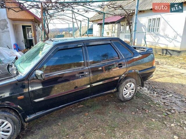 ВАЗ 2115 Самара 2011 в Иршава на Automoto.ua Черный ВАЗ 2115 Самара, объемом двигателя 1.6 л и пробегом 140 тыс. км за 3400 $, фото 4 на Automoto.ua