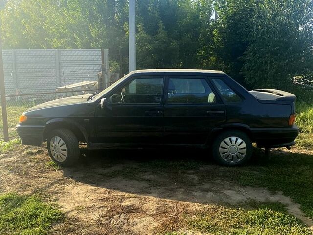 Черный ВАЗ 2115 Самара, объемом двигателя 1.6 л и пробегом 230 тыс. км за 1750 $, фото 2 на Automoto.ua