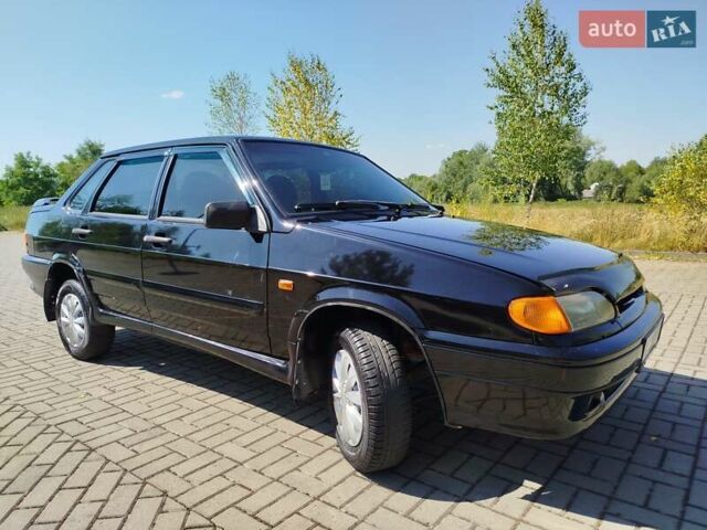 Черный ВАЗ 2115 Самара, объемом двигателя 1.6 л и пробегом 93 тыс. км за 3750 $, фото 15 на Automoto.ua