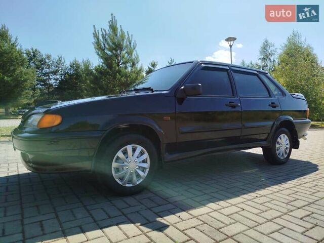 Черный ВАЗ 2115 Самара, объемом двигателя 1.6 л и пробегом 93 тыс. км за 3750 $, фото 4 на Automoto.ua