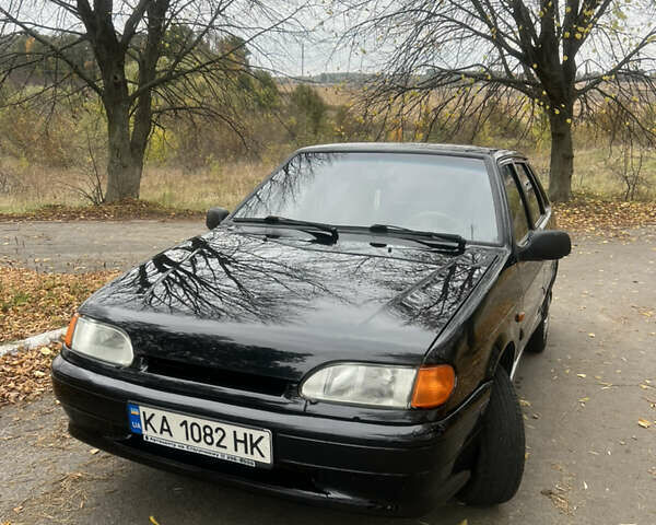 Черный ВАЗ 2115 Самара, объемом двигателя 1.6 л и пробегом 200 тыс. км за 2450 $, фото 3 на Automoto.ua