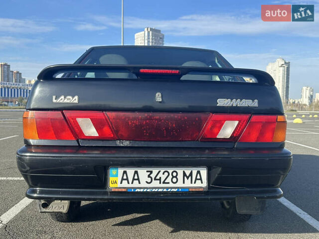 Чорний ВАЗ 2115 Самара, об'ємом двигуна 1.6 л та пробігом 153 тис. км за 2300 $, фото 6 на Automoto.ua