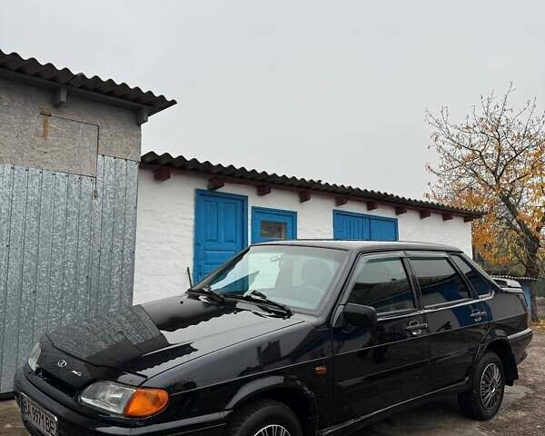 Черный ВАЗ 2115 Самара, объемом двигателя 1.6 л и пробегом 125 тыс. км за 2800 $, фото 3 на Automoto.ua
