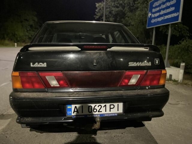 Чорний ВАЗ 2115 Самара, об'ємом двигуна 1.6 л та пробігом 73 тис. км за 2400 $, фото 4 на Automoto.ua