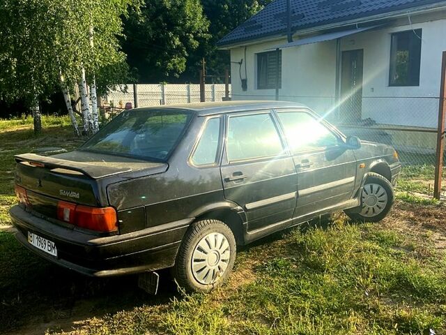 Черный ВАЗ 2115 Самара, объемом двигателя 1.6 л и пробегом 230 тыс. км за 1750 $, фото 3 на Automoto.ua