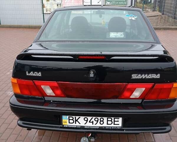 Чорний ВАЗ 2115 Самара, об'ємом двигуна 1.6 л та пробігом 93 тис. км за 3000 $, фото 3 на Automoto.ua