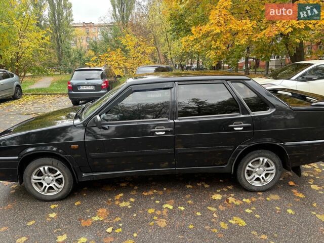 Черный ВАЗ 2115 Самара, объемом двигателя 1.6 л и пробегом 200 тыс. км за 2800 $, фото 6 на Automoto.ua