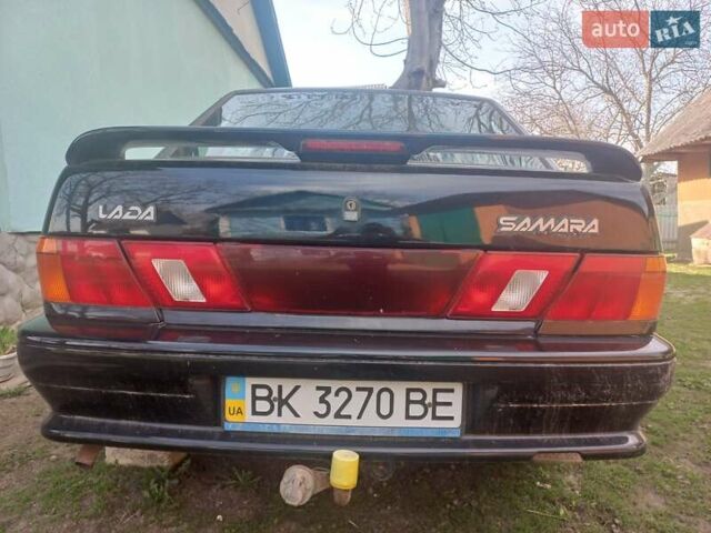 Черный ВАЗ 2115 Самара, объемом двигателя 1.6 л и пробегом 93 тыс. км за 2700 $, фото 8 на Automoto.ua
