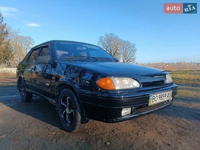 Черный ВАЗ 2115 Самара, объемом двигателя 1.6 л и пробегом 111 тыс. км за 1890 $, фото 16 на Automoto.ua