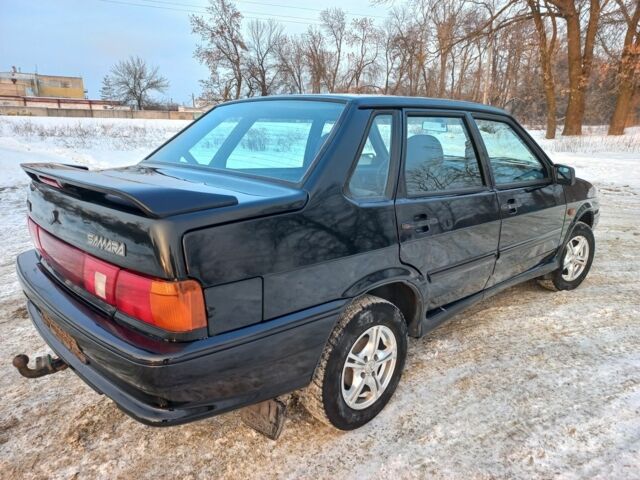 Черный ВАЗ 2115 Самара, объемом двигателя 0 л и пробегом 95 тыс. км за 3300 $, фото 3 на Automoto.ua