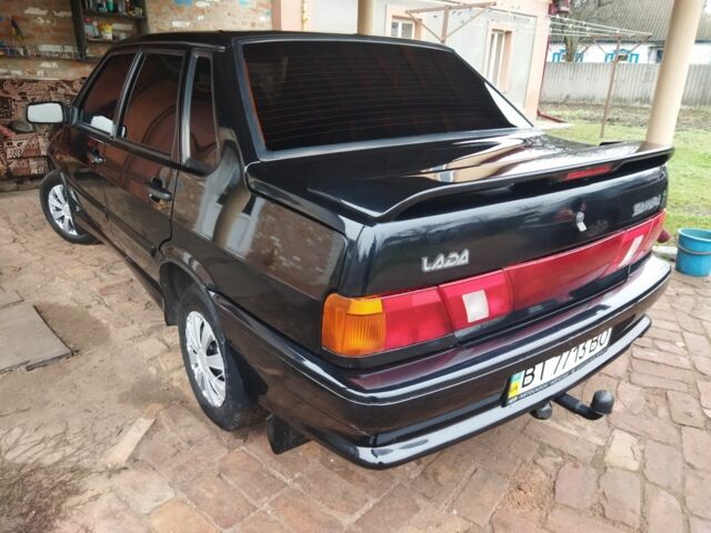 Черный ВАЗ 2115 Самара, объемом двигателя 1.6 л и пробегом 170 тыс. км за 2550 $, фото 6 на Automoto.ua