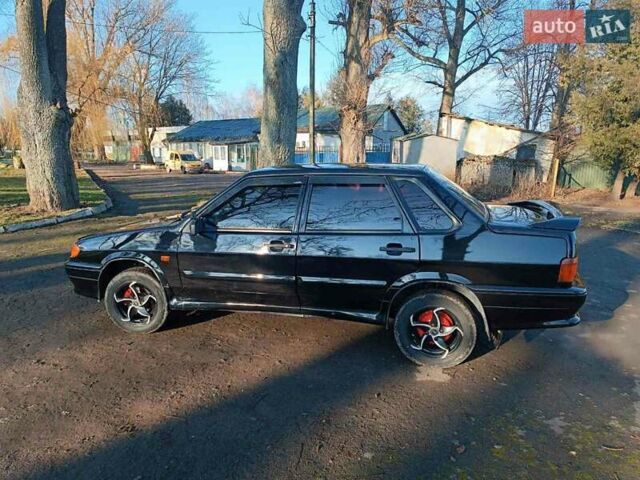 Черный ВАЗ 2115 Самара, объемом двигателя 1.6 л и пробегом 111 тыс. км за 1890 $, фото 7 на Automoto.ua